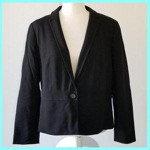 Talbots Black Blazer Size 14P New with Tags